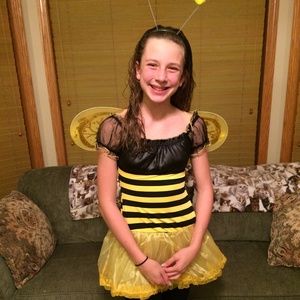 NEW Girls Size 10/12 Bee Costume